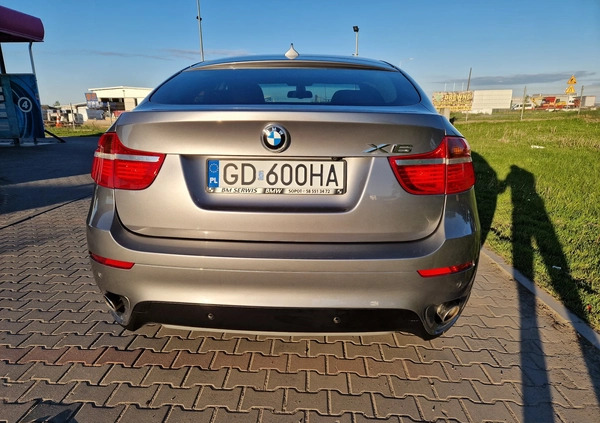 BMW X6 cena 66000 przebieg: 249000, rok produkcji 2010 z Gdańsk małe 191